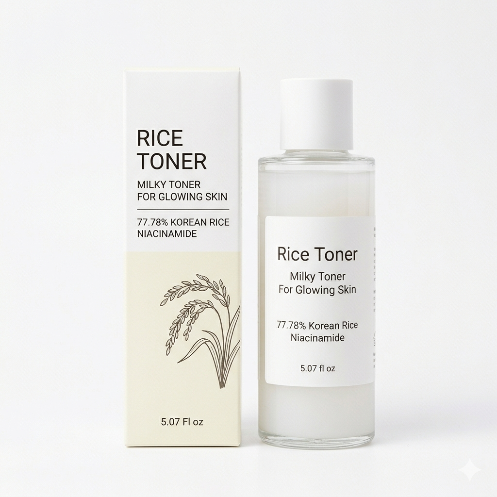 11 Rice Toner, Milky Toner For Glowing Skin, 77.78% Korean Rice, Niacinamide, 5.07 - Image 1