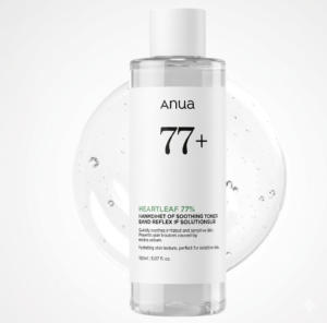 ANUA Heartleaf 77% Soothing Toner I pH 5.5 Trouble Care, Calming Skin, Refreshing, Hydrating, Purifying, Cruelty Free, Vegan,(250ml / 8.45 fl.oz.)